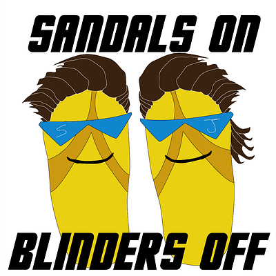 Sandals On Blinders Off