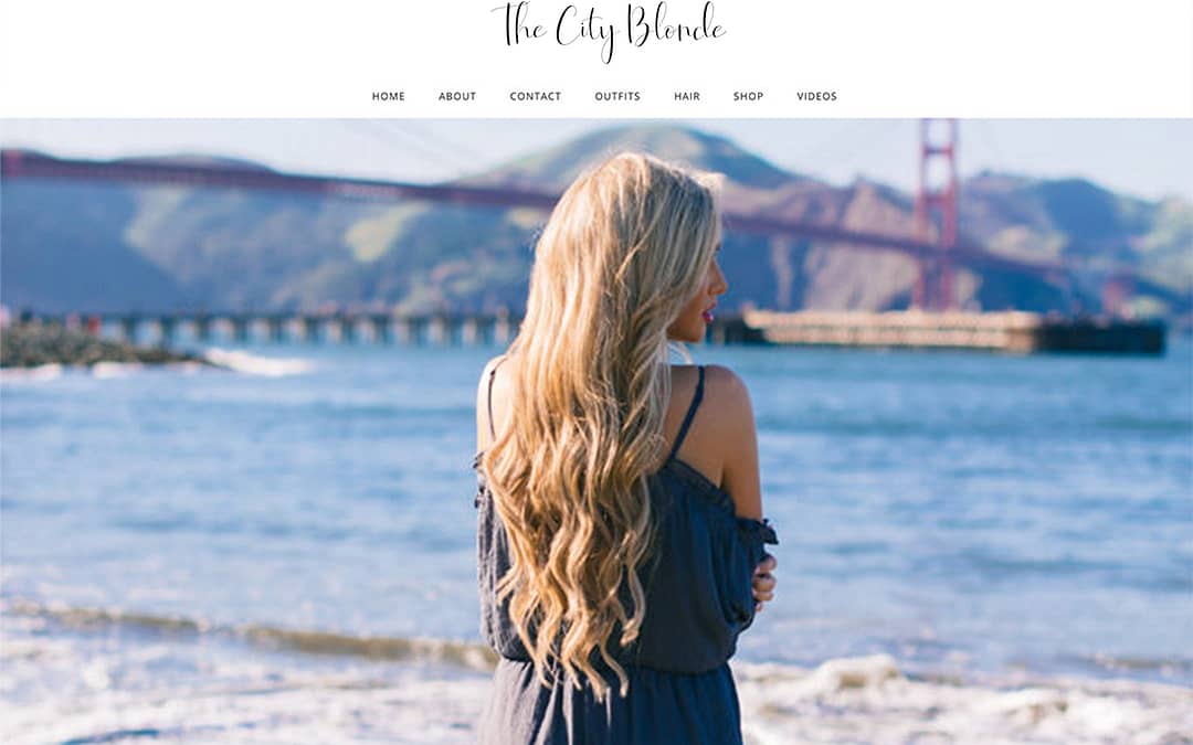 The City Blonde Website