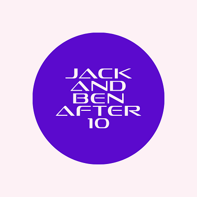 Jack and Ben After 10